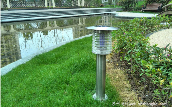 小區戶外滅蚊燈安裝使用效果案例