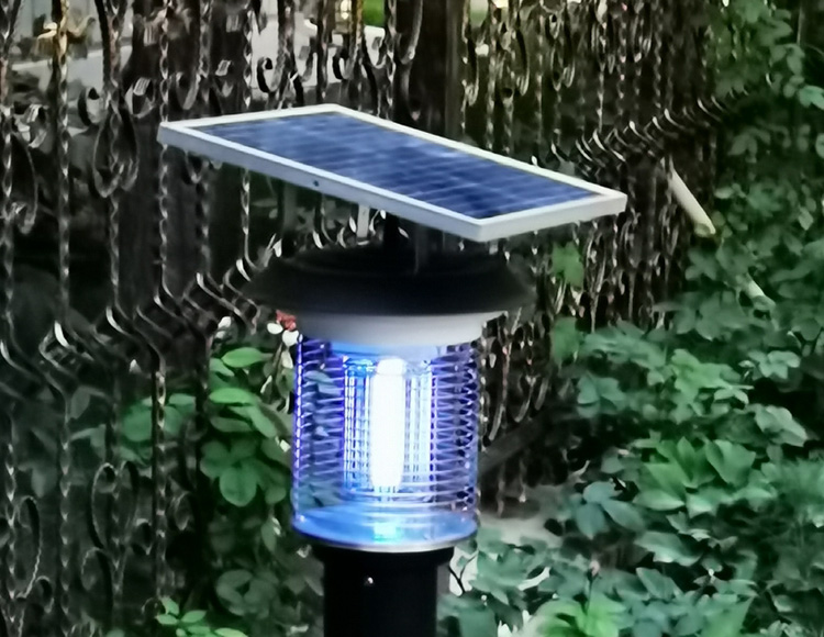 別墅院子滅蚊器怎么用，建議選擇太陽能滅蚊燈